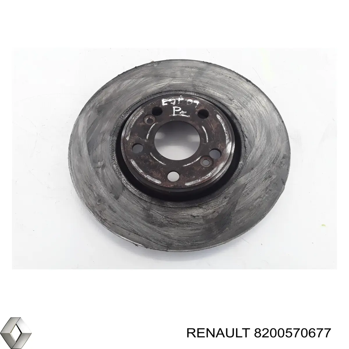 8200570677 Renault (RVI) диск тормозной передний