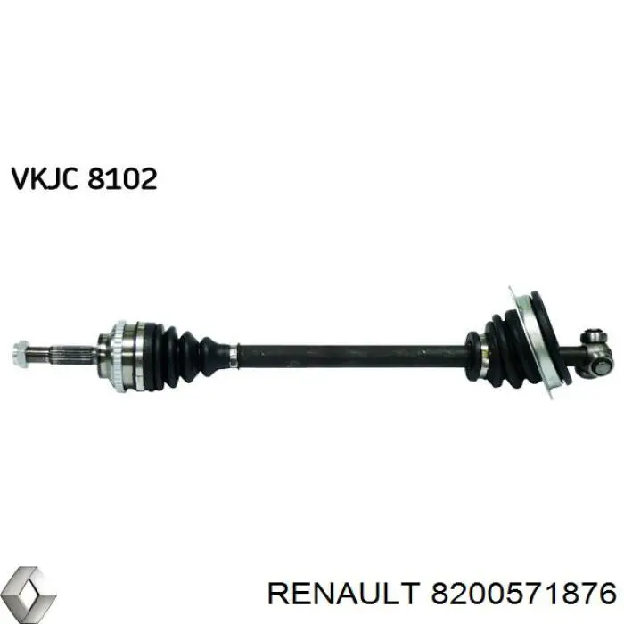 Купить 8200571876 Renault (RVI) Привод в сборе левый