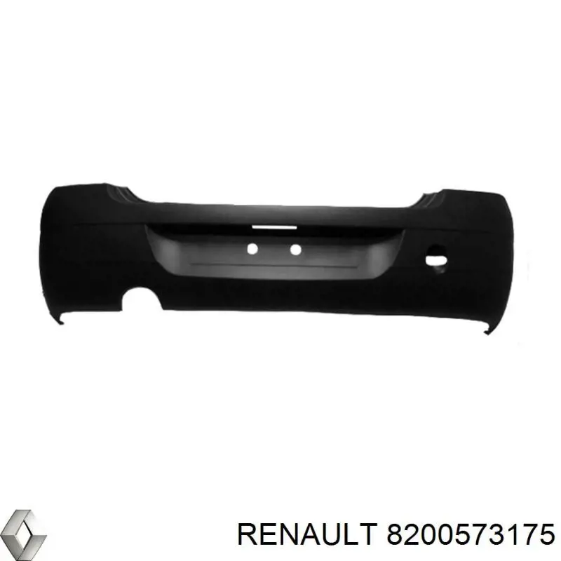 8200573175 Renault (RVI) Задний бампер