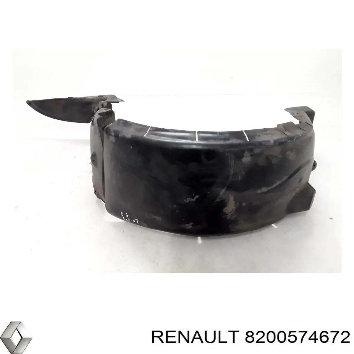 Подкрылок задний правый Renault (RVI) 8200101017 цена, от 33.19 USD