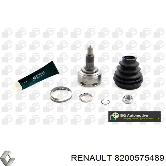 8200575489 Renault (RVI) semieixo (acionador dianteiro esquerdo)