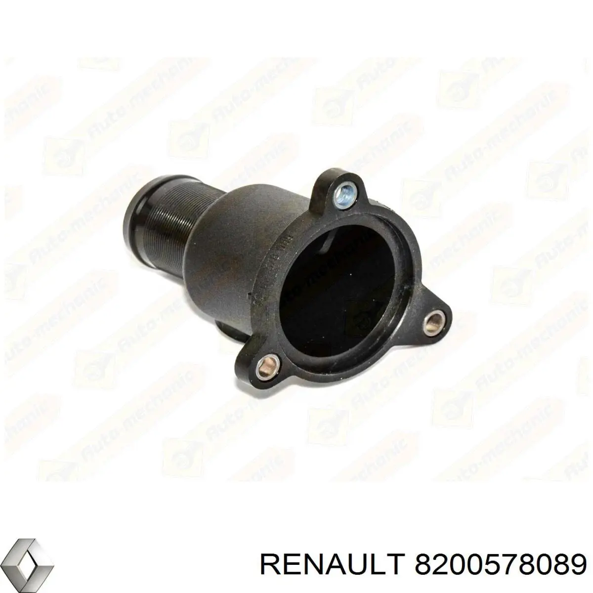 Tapa de termostato 8200578089 Renault (RVI)