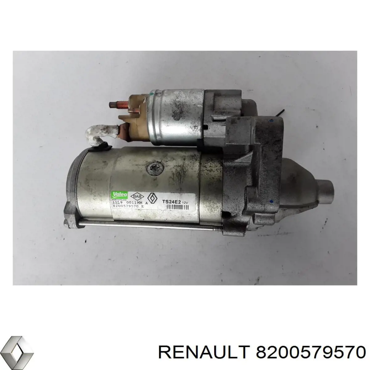 Стартер 8200579570 Renault (RVI)