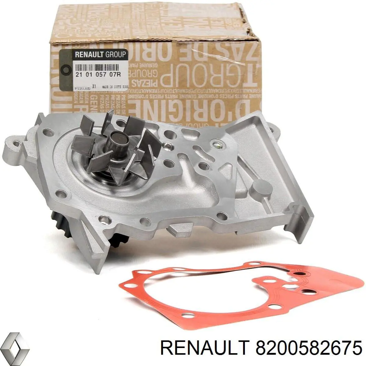 Помпа охлаждения Renault (RVI) 8200582675 цена, от 20.90 USD