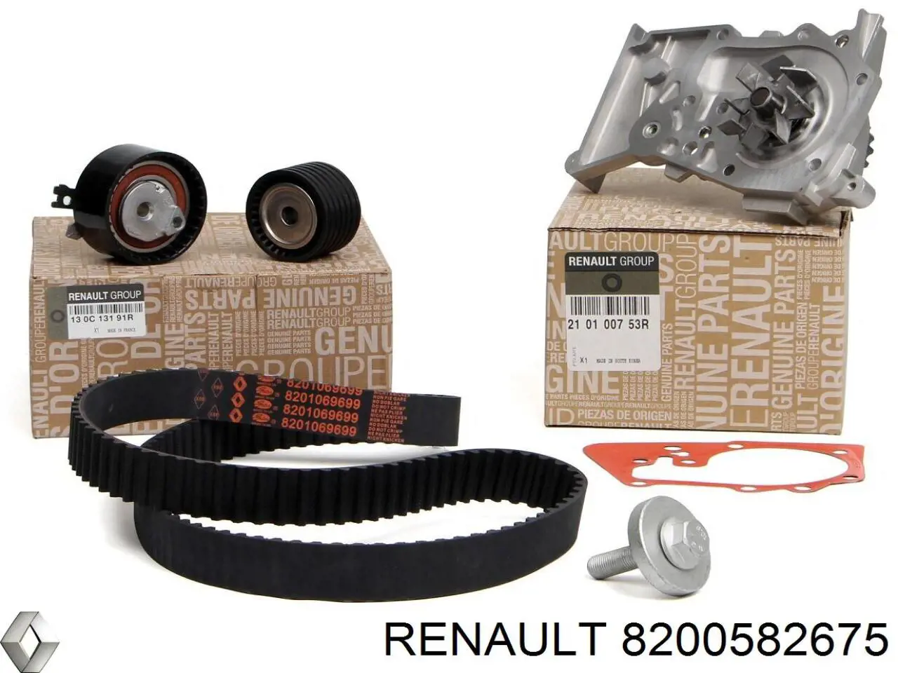 Купить 8200582675 Renault (RVI) Насос охлаждения