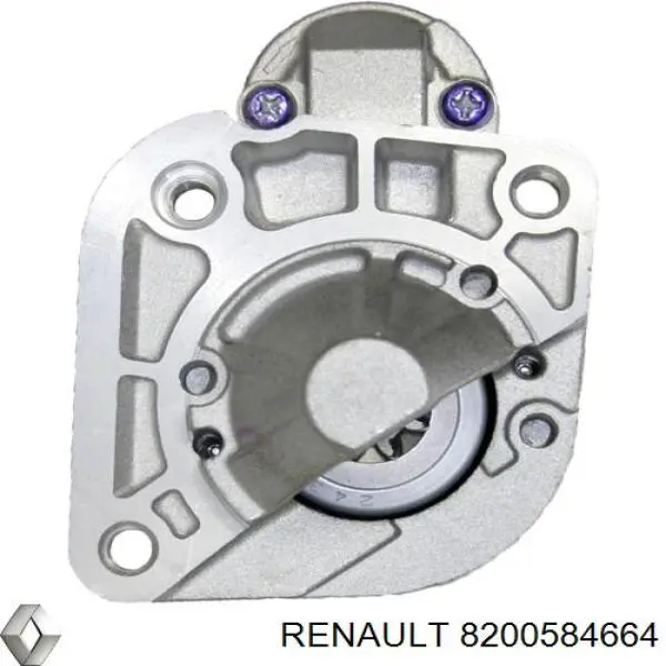 Стартер двигателя Renault (RVI) 8200584664