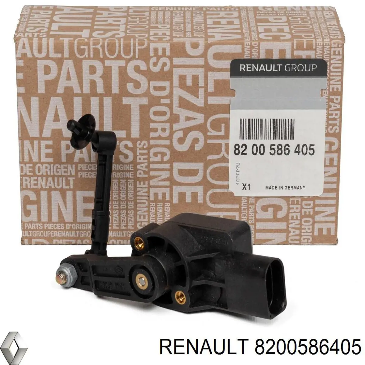 Sensor dianteiro do nível de posição de carroçaria para Renault Laguna (BG0)