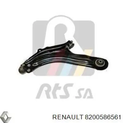 Важіль передньої підвіски нижній, лівий 8200586561 Renault (RVI)