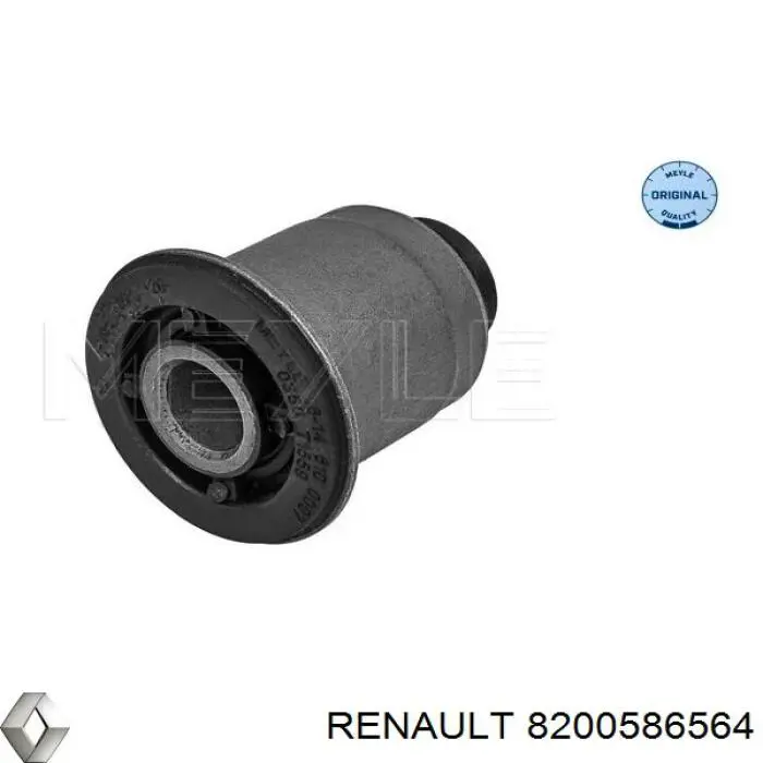 Silentblock de suspensión delantero inferior 8200586564 Renault (RVI)