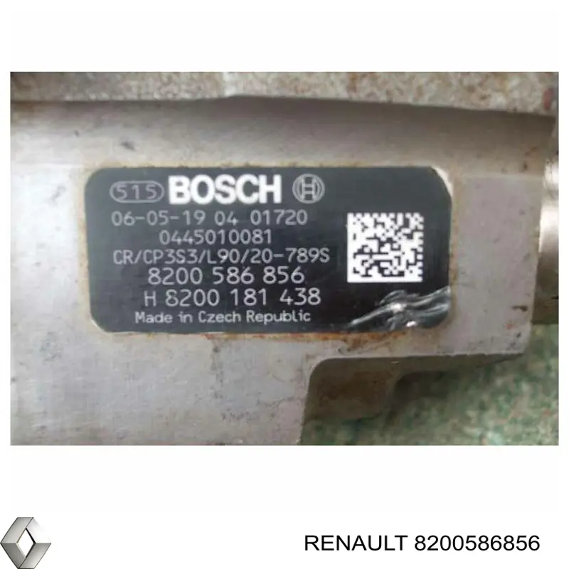Насос топливный высокого давления (ТНВД) Renault (RVI) 8200586856 цена, от 84.55 USD