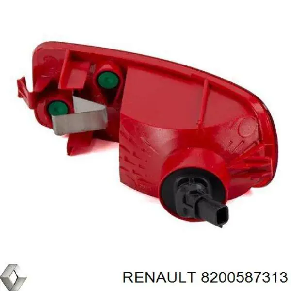 Фонарь заднего бампера левый 8200587313 Renault (RVI)