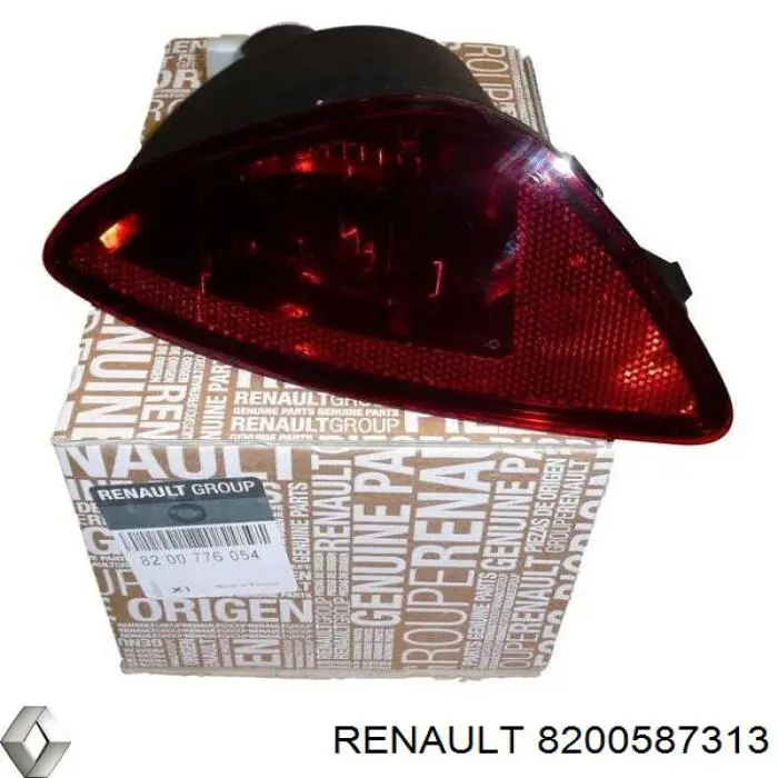 Купить 8200587313 Renault (RVI) Фонарь заднего бампера левый