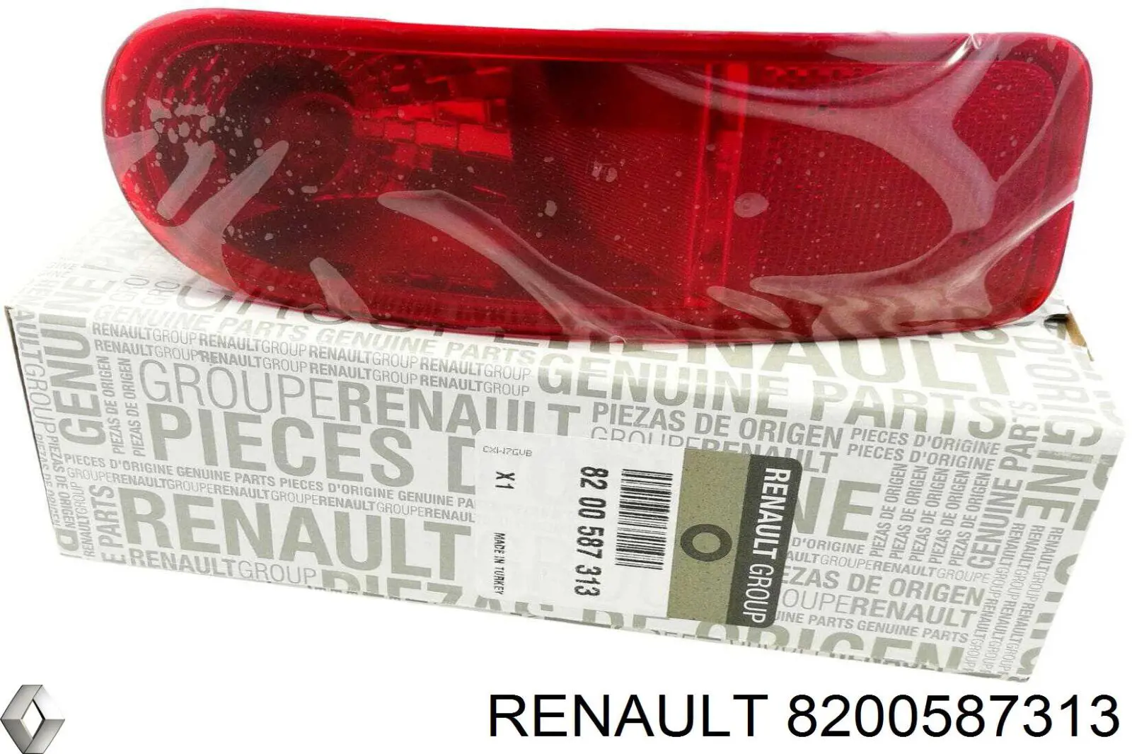 Фонарь заднего бампера левый Renault (RVI) 8200587313 цена, от 58.63 USD