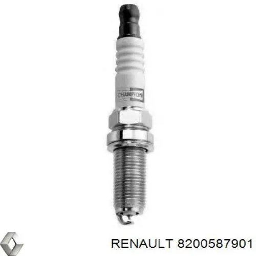 Свеча зажигания Renault (RVI) 8200587901 цена, от 14.60 USD