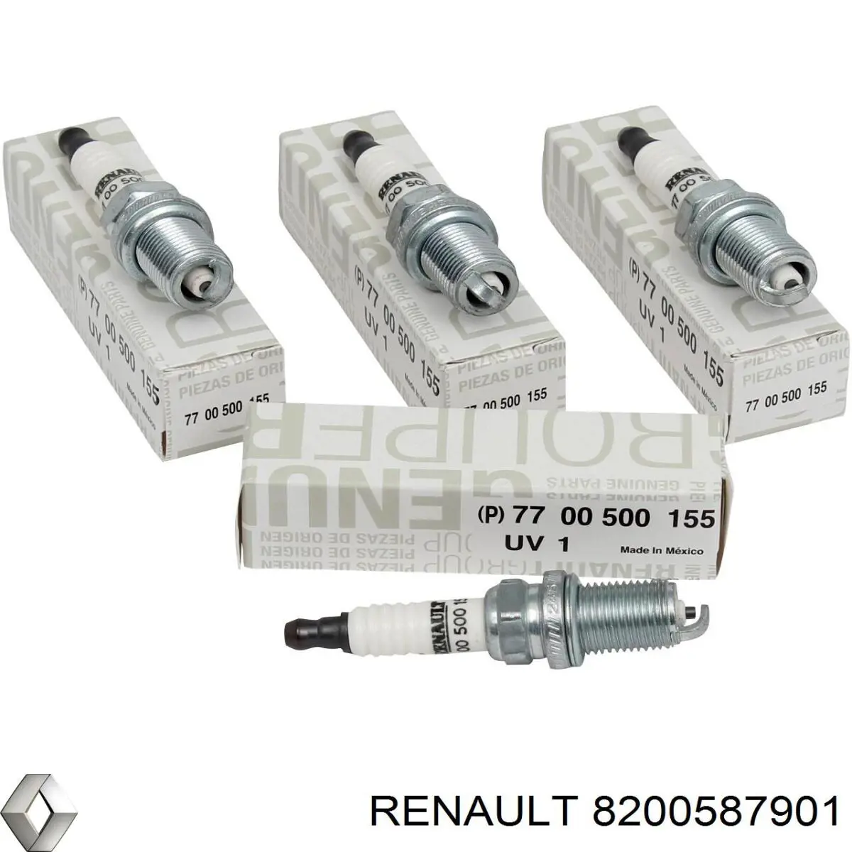 8200587901 Renault (RVI) Свечи зажигания