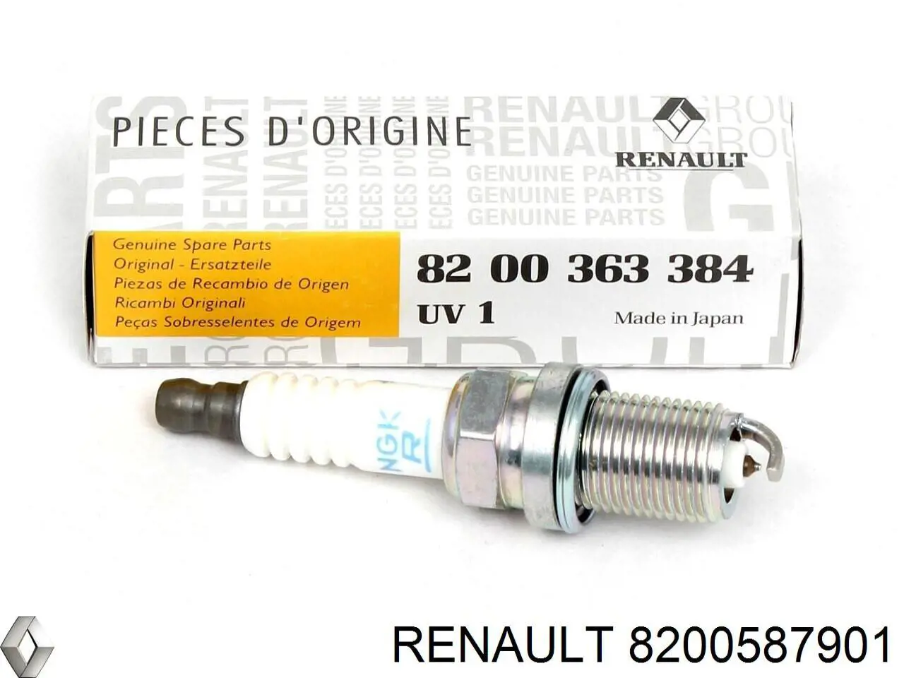 Купить 8200587901 Renault (RVI) Свечи автомобильные