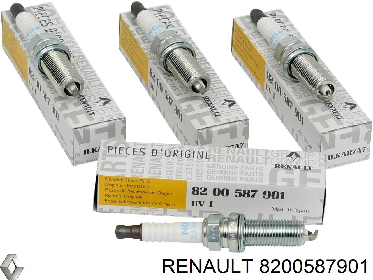 Купить 8200587901 Renault (RVI) Свечи автомобильные