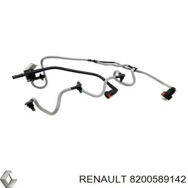 Обратная топливная трубка от форсунок Renault (RVI) 8200589142