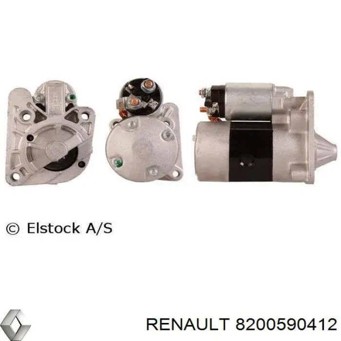 Купить 8200590412 Renault (RVI) Стартер