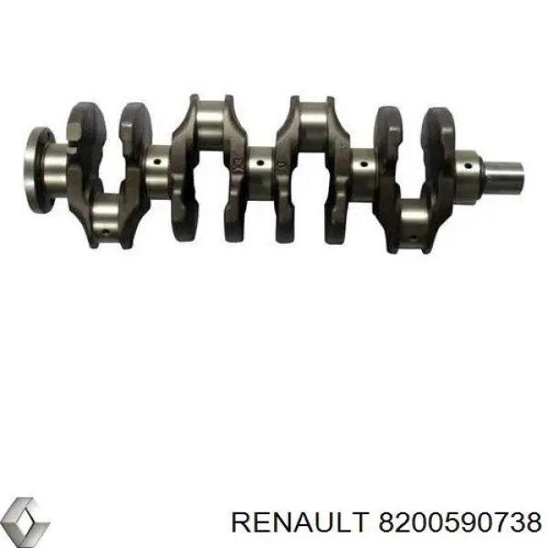Вал коленчатый и маховик Renault (RVI) 8200590738 цена, от 468.98 USD