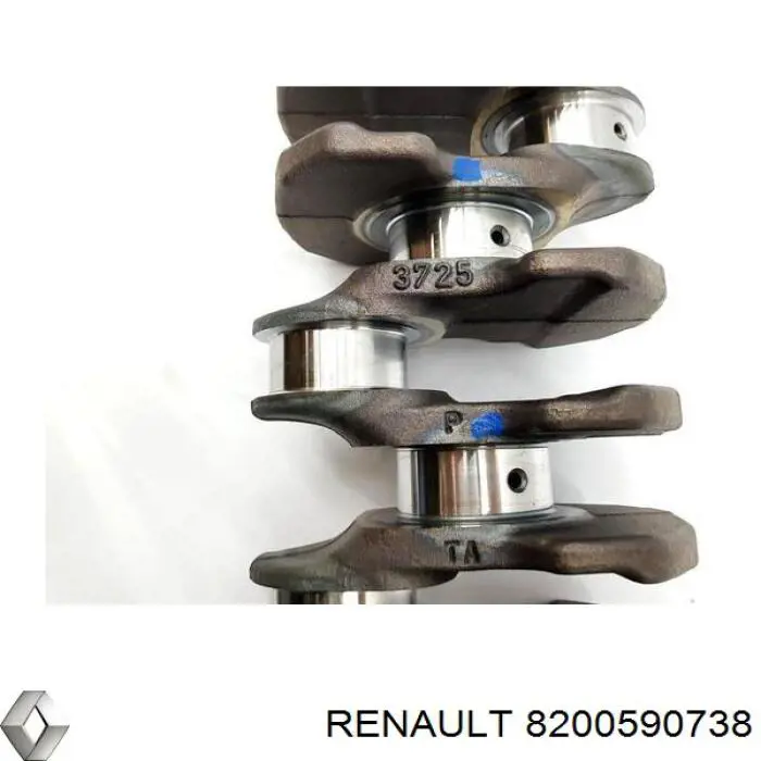 Коленвал 8200590738 Renault (RVI)