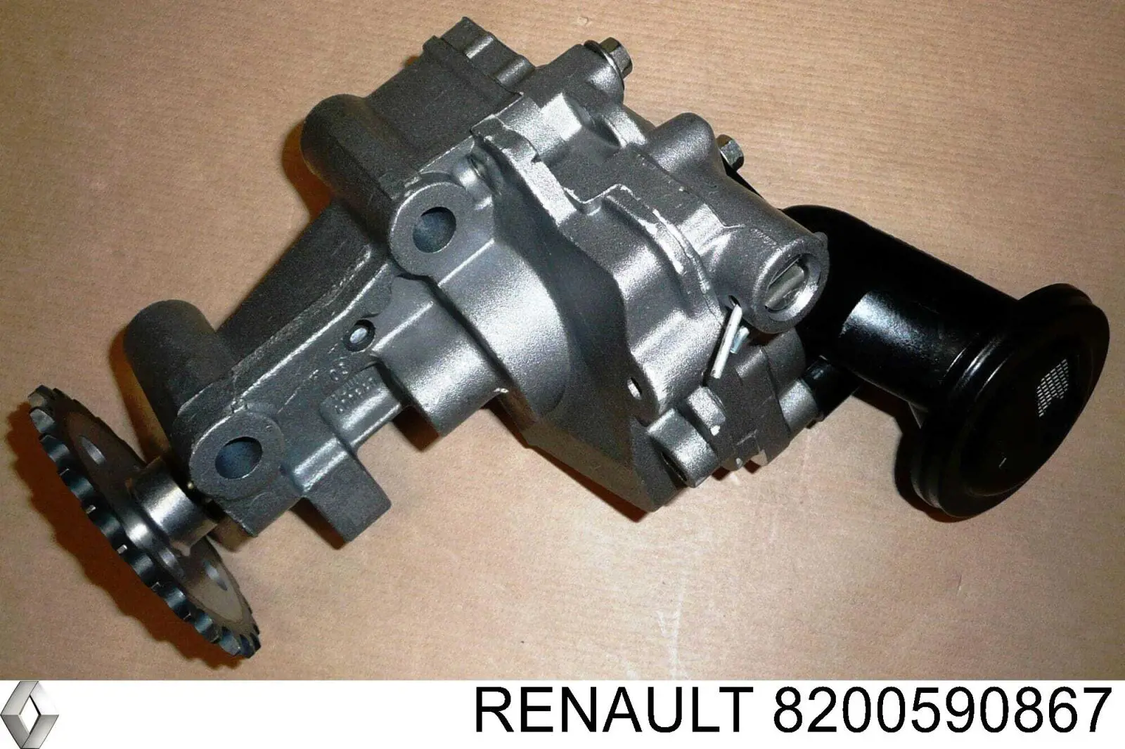 8200590867 Renault (RVI) bomba de óleo