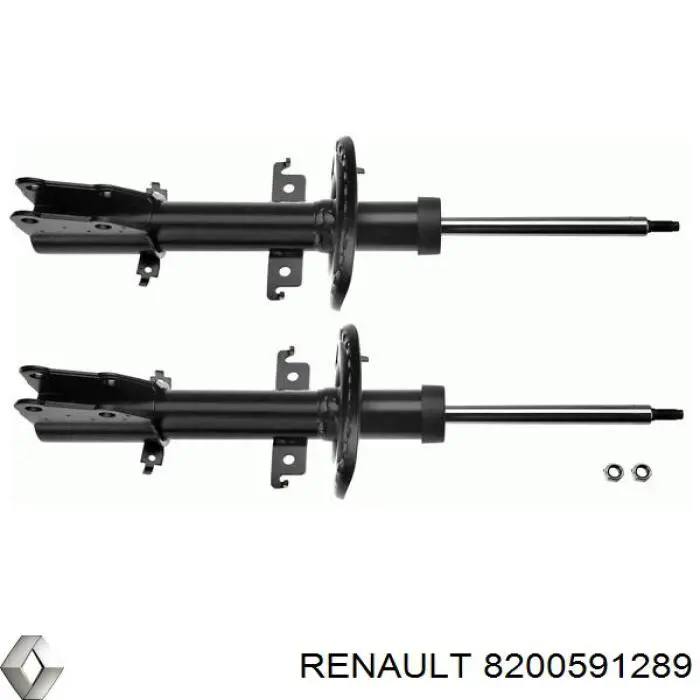 Амортизатор передний 8200591289 Renault (RVI)