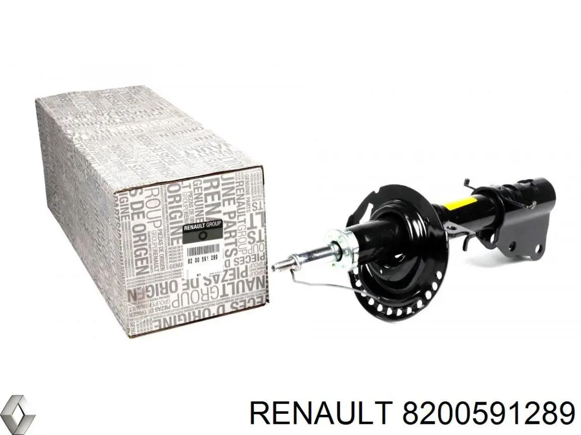 Амортизаторы передние Renault (RVI) 8200591289