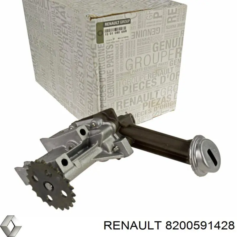 Bomba de aceite 8200591428 Renault (RVI)