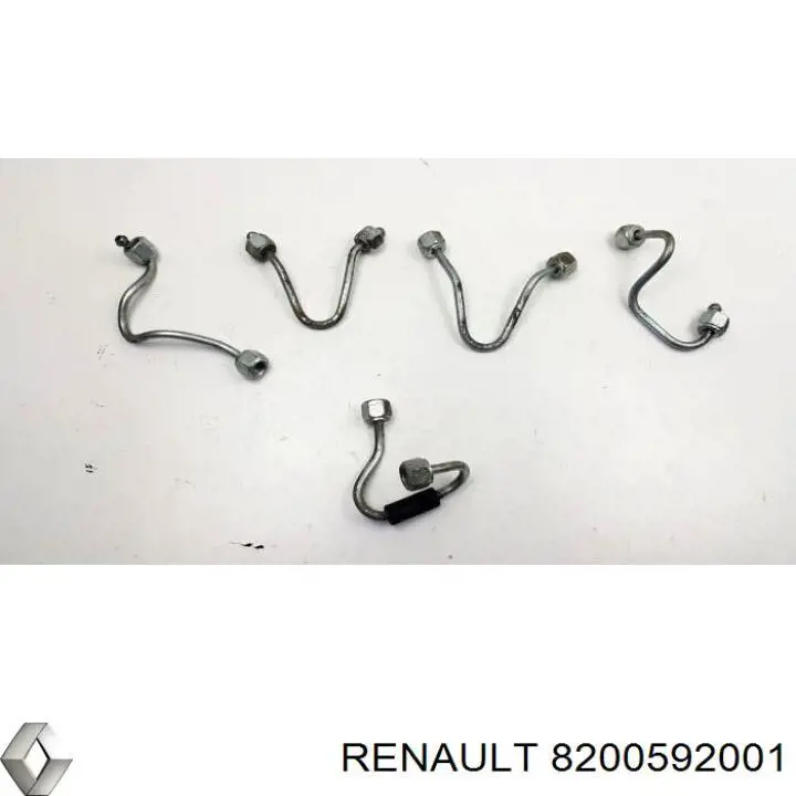 Tubo Desde Bomba Combustible Hasta El Riel De Combustible 8200592001 Renault (RVI)