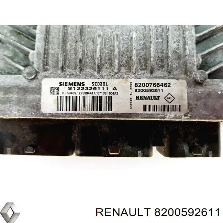 Блок управления двигателем 8200592611 Renault (RVI)