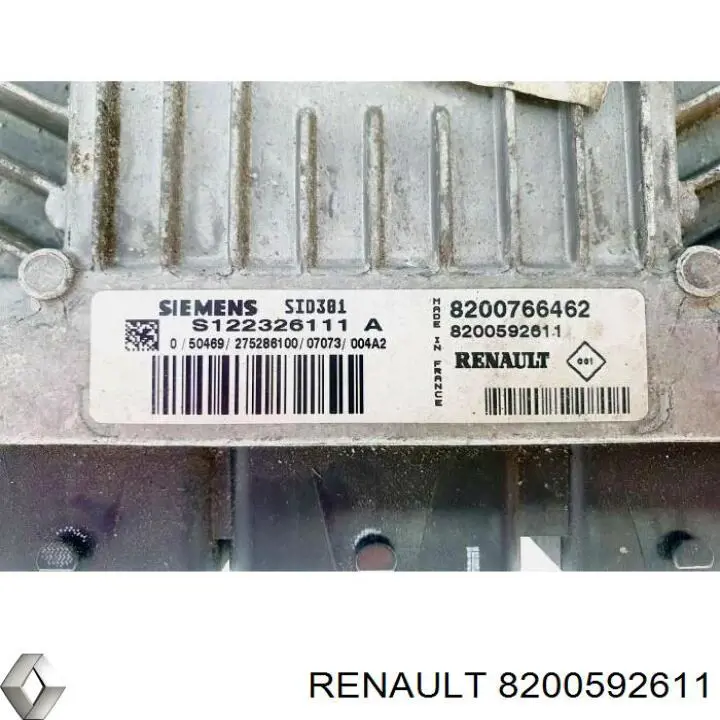 8200592611 Renault (RVI) Мозги двигателя
