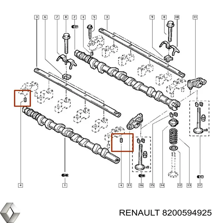  8200594925 Renault (RVI)