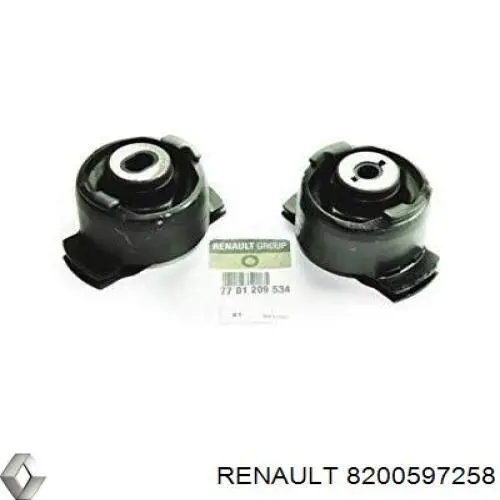 Купить 8200597258 Renault (RVI) Сайлентблок задней балки