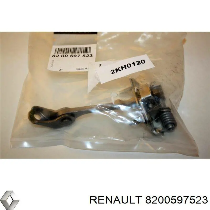 Asegurador puerta delantera 8200597523 Renault (RVI)