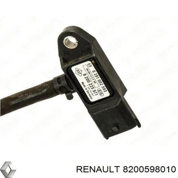 Купить 8200598010 Renault (RVI) Патрубок интеркулера