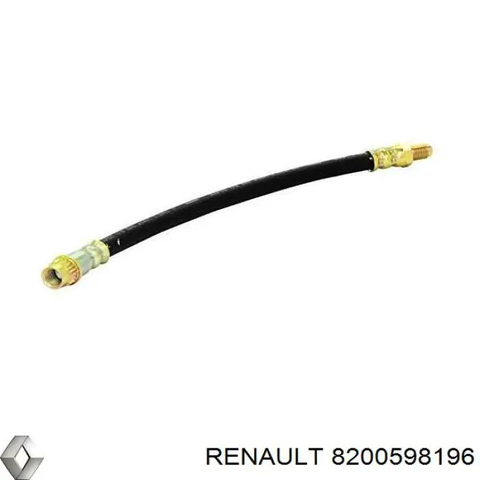 Шланг тормозной передний Renault (RVI) 8200598196 цена, от 4.61 USD