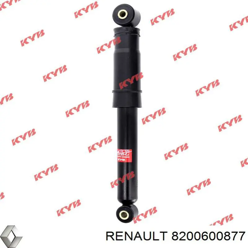 Задний амортизатор Renault (RVI) 8200600877