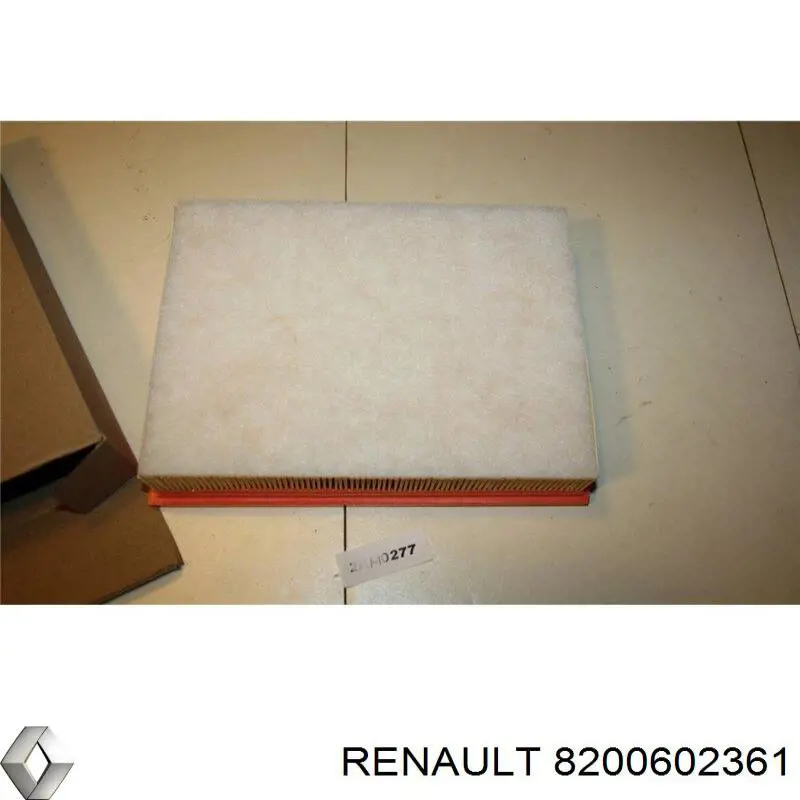 Элемент воздушного фильтра Renault (RVI) 8200602361 цена, от 13.35 USD