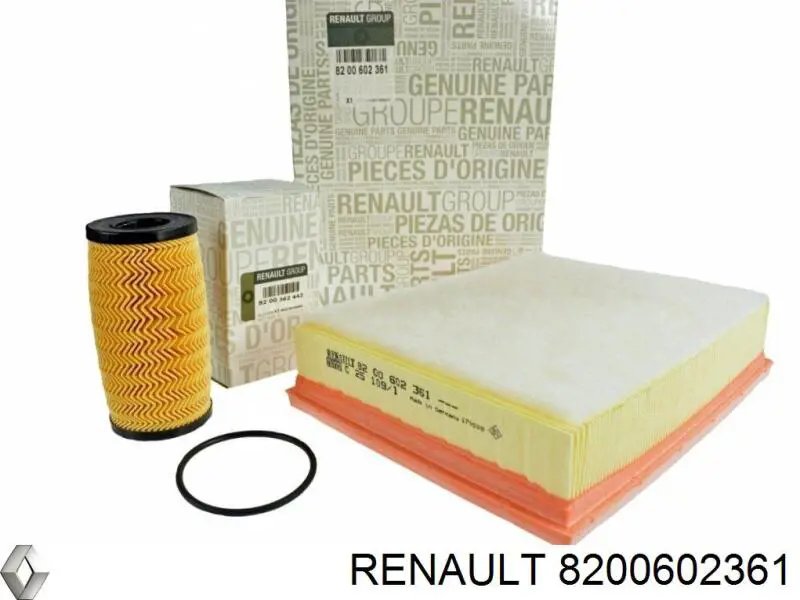 Воздушный фильтр 8200602361 Renault (RVI)