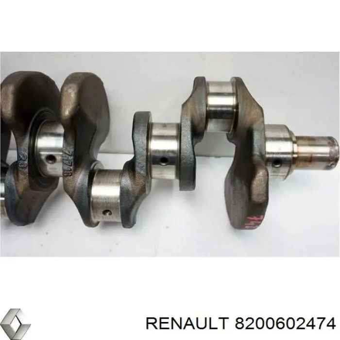 Вал коленчатый и маховик Renault (RVI) 8200602474 цена, от 169.11 USD