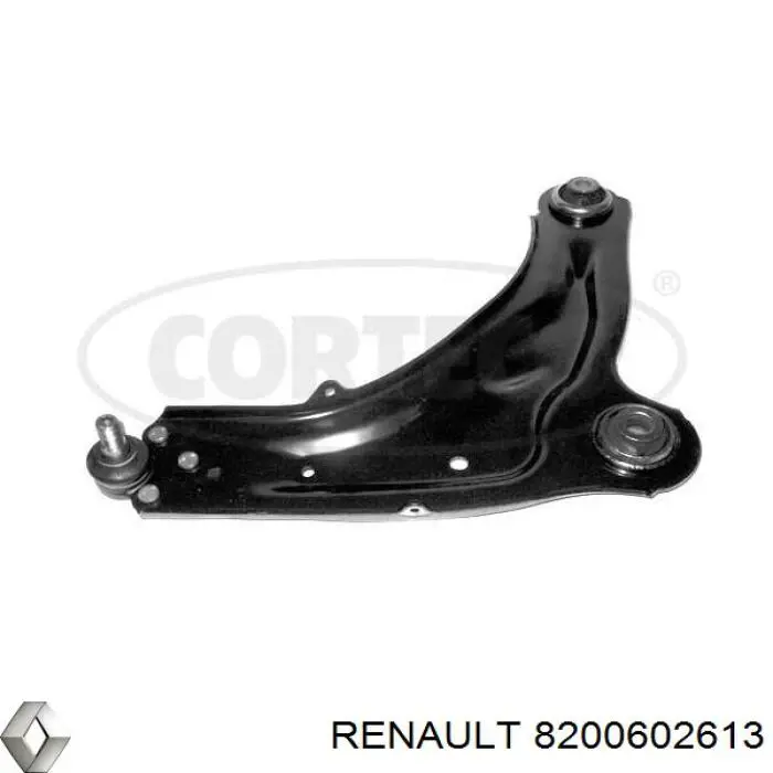 Правый рычаг передней нижней подвески Renault (RVI) 8200602613 цена, от 45.96 USD