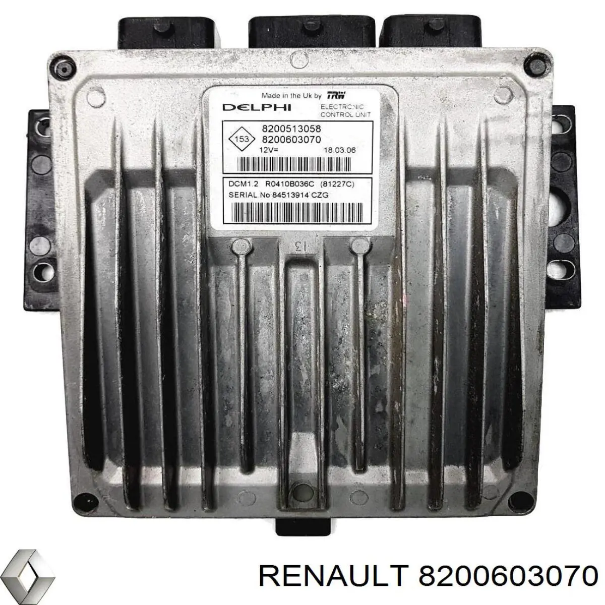R0410B036C Renault (RVI) модуль управления (эбу двигателем)