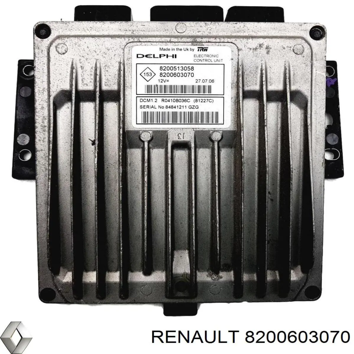 Купить 8200603070 Renault (RVI) Электронный блок управления двигателем