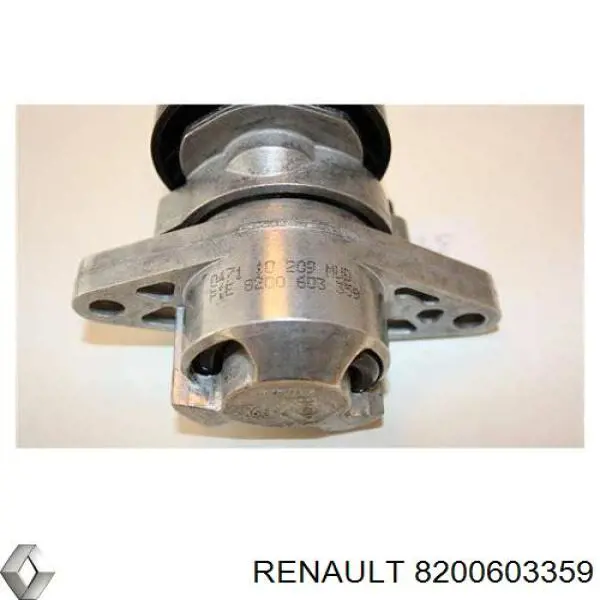 Натяжная планка поликлинового ремня Renault (RVI) 8200603359