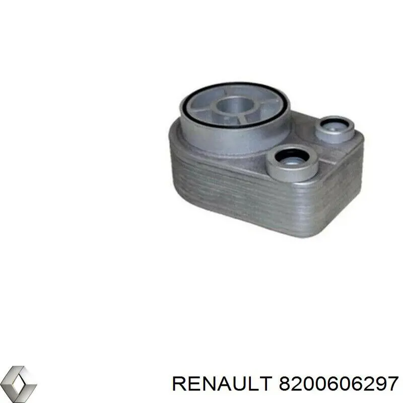 Радиатор масляный (холодильник), под фильтром Renault (RVI) 8200606297