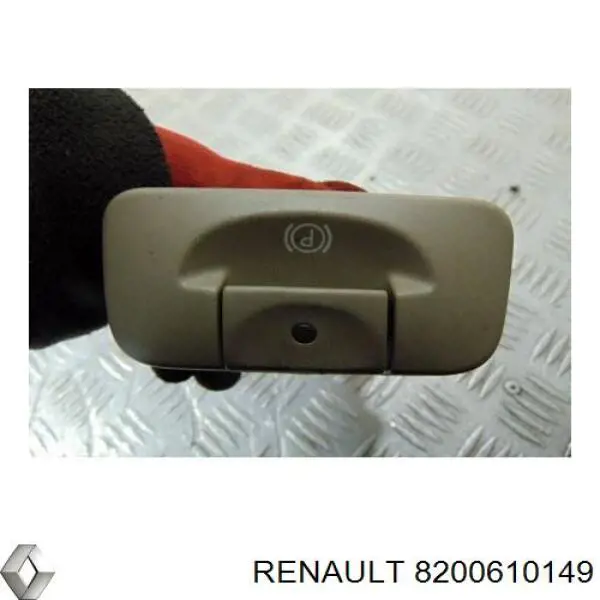Ручка освобождения ручного (стояночного) тормоза Renault (RVI) 8200610149 цена, от 291.46 USD