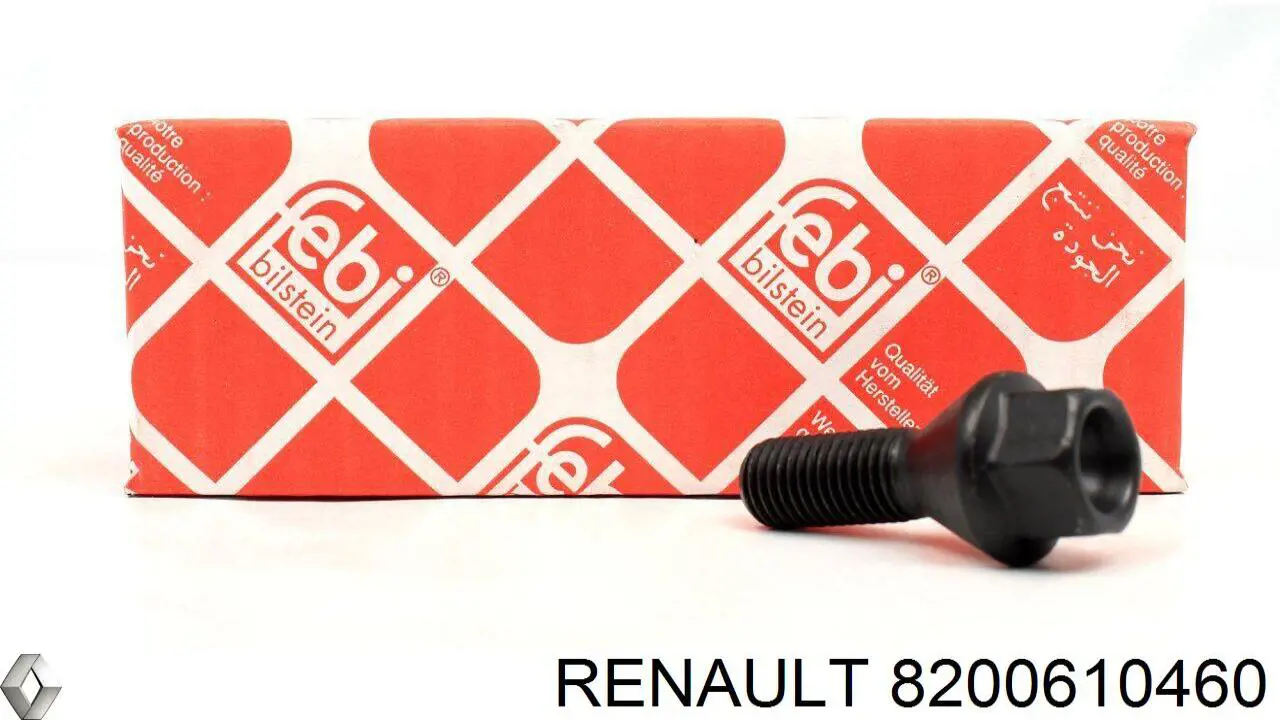Болт колесный  Renault (RVI) 8200610460 цена, от 2.04 USD