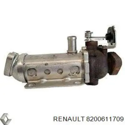 Радиатор системы EGR 8200611709 Renault (RVI)