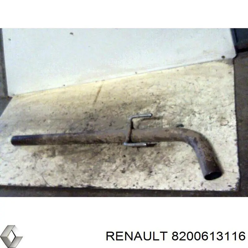 Глушитель, центральная часть на Renault Kangoo II 